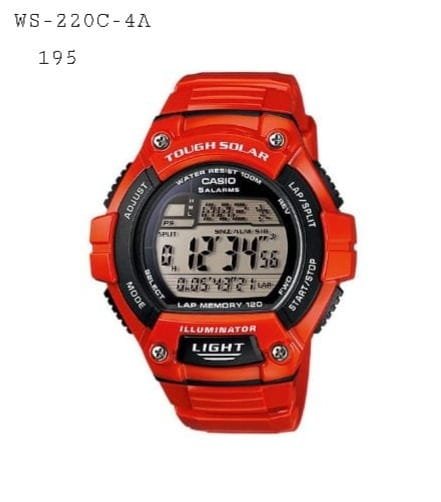 Casio WS-220C-4A